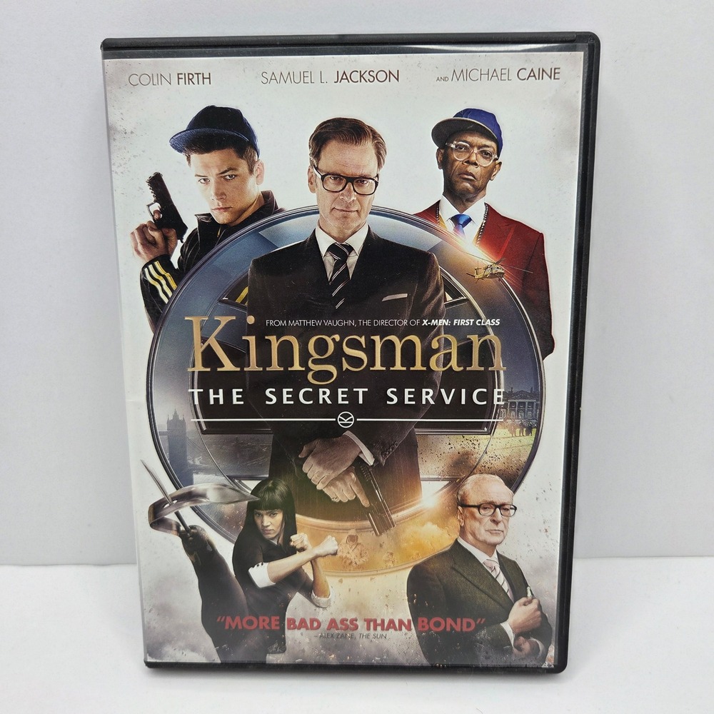 Kingsman The Secret Service DVD Action Spy Movie Colin Firth Widescreen Edition